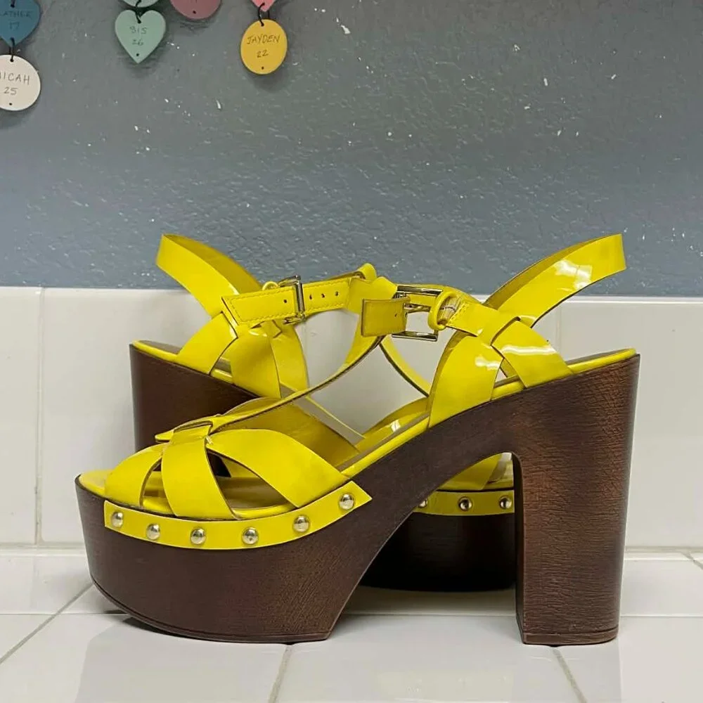 GBG los angeles platform heels